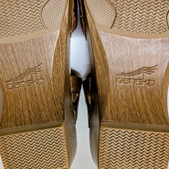 Dansko Season Camel Full Grain Sandal - Picture 12 of 16